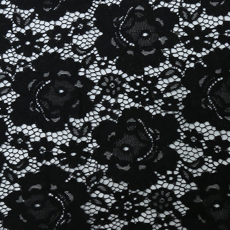3D Dress Cutwork Nylon Lace Fabric for Women's Wear Wholesale Supplier 9